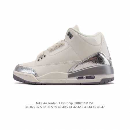 耐克 乔丹 Aj3 耐克 Nike Air Jordan 3 Retro Se 乔3 复刻篮球鞋 乔丹3代 三代 男子运动鞋，作为 Aj 系列中广受认可的运动鞋 - 点击图像关闭