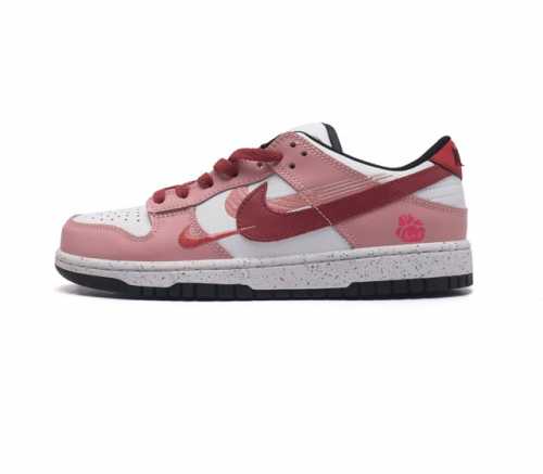 真标 耐克nike Dunk Low 板鞋 Sb系列经典百搭休闲运动板鞋加厚鞋舌的填充 使舒适性大大提升 同时也更方便穿脱中底部分则加入了脚感柔软舒适zooma
