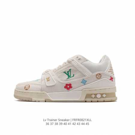 louis Vuitton 路易威登 原装进口帆布鞋面材质，原装一致tpr光泽组合鞋底，耐弯折滴塑支持片，鞋垫嵌入超软脚感乳胶材质驴的篮球鞋,Virgil Ab - 点击图像关闭