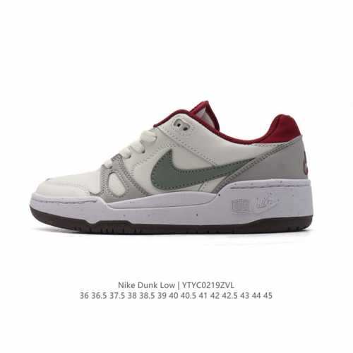 耐克 Nike 全新鞋型 来了！Nike Full Force Low 时尚复古运动板鞋，复古气质爆棚！近年来复古风的兴起，众多品牌纷纷推出自己的全新鞋款，势必