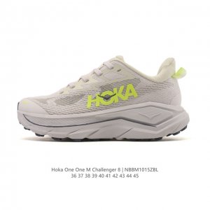 公司级 Hoka One One 挑战者8 Gtx全地形跑鞋 Hoka男女款秋季挑战者8全地形跑步鞋Challenger 8 透气户外 宽运动鞋厚底增高老爹鞋。