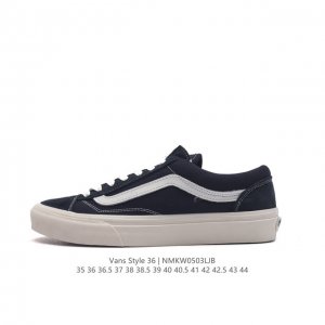 真标 带半码 Vans 万斯 Style 36 经典低帮帆布休闲运动硫化滑板板鞋。真的是吹爆的系列,那就是vansstyle36系列低帮经典复古文化休闲运动篮球