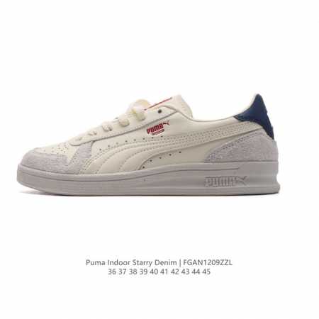 Puma 彪马 官方正品indoor Og男女同款复刻经典低帮休闲轻便板鞋 彪马 Puma Indoor Starry Denim 提供了丰富的配色和材质选择, - 点击图像关闭