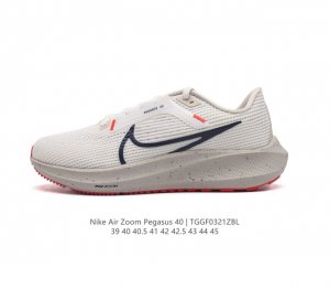 公司级 Nike耐克 登月40代 Air Zoom Pegasus 40 飞马40 运动大气垫跑鞋 Pegasus 系列的第 40 代 飞马40跑鞋路跑步鞋 飞