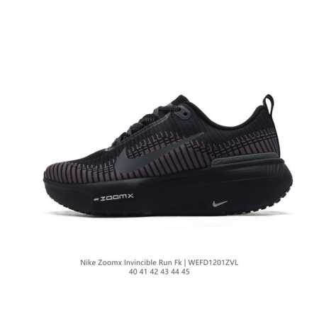 真标 耐克 Nike Zoomx Invincible Run Fk 3 机能风格运动鞋 厚底增高老爹鞋，最新一代的invincible 第三代来了！首先鞋面采 - 点击图像关闭