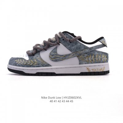 公司级 耐克 Nike Dunk Low Retro 运动鞋复古板鞋 解构绑带 双鞋带，作为 80 年代经典篮球鞋款，起初专为硬木球场打造，后来成为席卷街头的时