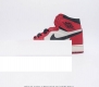 真二层 耐克 Nike Air Jordan 1 Retro High Og 乔丹一代aj1 乔1 Aj1 高帮篮球鞋复刻运动鞋 皮面高帮板鞋的设计灵感源自运动