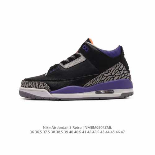 公司级 耐克 乔丹 Aj3 耐克 Nike Air Jordan 3 Retro Se 乔3 复刻篮球鞋 乔丹3代 三代 男女子运动鞋，作为 Aj 系列中广受认