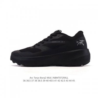 公司级 Arc‘Teryx 始祖鸟 Bora2 Mid 男女同款多功能徒步鞋户外运动鞋，这款Bora2是Bora的旗舰款，低帮设计，数字2说明此款为内外靴可分离