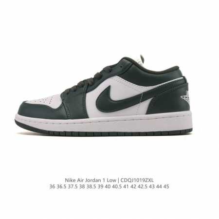 耐克 乔丹Air Jordan 1 Low Aj1 乔1 乔丹1代Aj1 低帮复古文化休闲运动篮球鞋。该鞋款从 1985 年元年款汲取设计灵感，焕新演绎简约经典 - 点击图像关闭