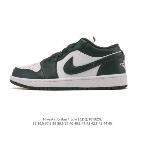 耐克 乔丹Air Jordan 1 Low Aj1 乔1 乔丹1代Aj1 低帮复古文化休闲运动篮球鞋。该鞋款从 1985 年元年款汲取设计灵感，焕新演绎简约经典