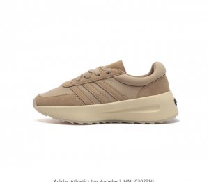 Adidas 阿迪达斯 Originals Athletics Los Angeles 中性经典运动跑鞋厚底增高老爹鞋 Los Angeles 凭借简约的造型轮