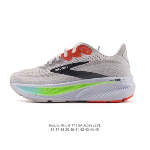 新品公司级 布鲁克斯Brooks Ghost 幽灵 17 经典鞋款厚底增高运动老爹鞋，Max 坐垫。搭载 Dna Loft V3 氮气超临界发泡中底，前掌厚度
