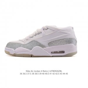 耐克 Nike Air Jordan 4 Retro Og迈克尔 乔丹Aj4代乔4 低帮复古休闲运动文化篮球鞋。秉承轻量化的速度型篮球鞋设计思想完成设计，降低重