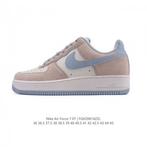 耐克 Nike Air Force 1 '07 Low 空军一号含气垫 小白鞋 2025年新款 低帮百搭厚底增高休闲运动板鞋。柔软、弹性十足的缓震性能和出色的中