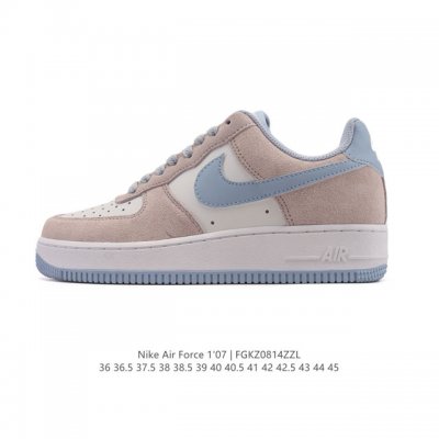 耐克 Nike Air Force 1 '07 Low 空军一号含气垫 小白鞋 2025年新款 低帮百搭厚底增高休闲运动板鞋。柔软、弹性十足的缓震性能和出色的中