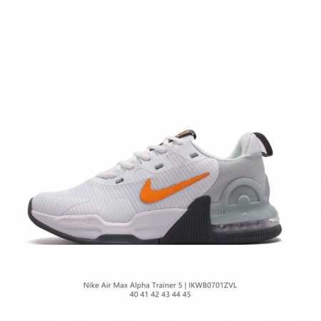 耐克 Nike 男鞋 Nike Air Max Alpha Trainer 5 男子气垫缓震训练鞋 2023秋季新款运动鞋休闲鞋慢跑鞋。穿上 Nike Air - 点击图像关闭