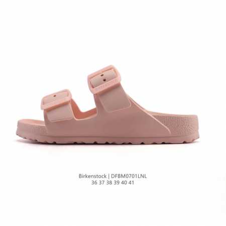 德国百年知名鞋履品牌 博肯Birkenstock 勃肯拖鞋系列凉拖鞋休闲沙滩凉鞋 Birkenstock勃肯德国进口女款牛皮绒面革软底Arizona双扣拖鞋。广 - 点击图像关闭