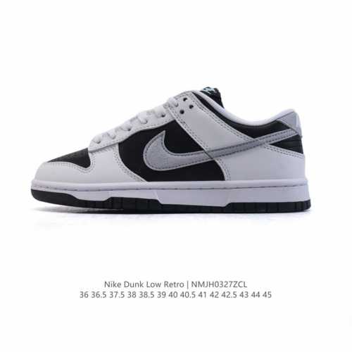 170 【公司级 头层皮】耐克 Nike Dunk Low Retro 运动鞋复古板鞋。 作为 80 年代经典篮球鞋款，起初专为硬木球场打造，后来成为席卷街头的