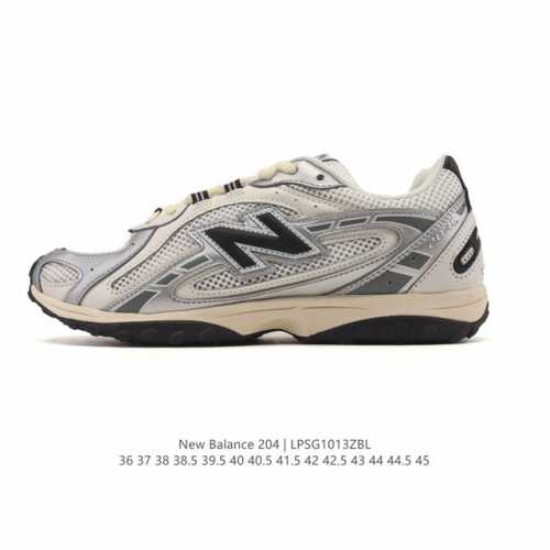 公司级 新百伦 2025年新款 New Balance 204L 2025年夏季登场：复古薄底鞋重塑都市运动美学时尚运动跑步鞋，以复古薄底设计与室内足球鞋灵感，