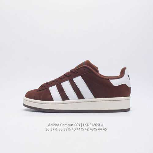 Adidas阿迪达斯.男女鞋 三叶草CAMPUS 00s 面包鞋复古休闲板鞋 千禧回潮！adidas Campus 00s 经典再现！面包化的campus鞋款在