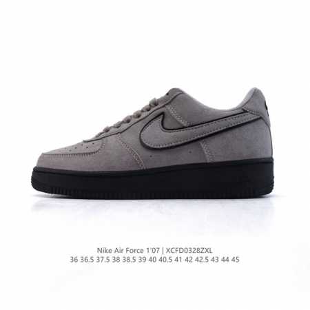 160 耐克 Nike Air Force 1 ’07 空军一号 Af 1 低帮 厚底增高百搭 小白鞋 休闲运动板鞋。柔软、弹性十足的缓震性能和出色的中底设计， - 点击图像关闭