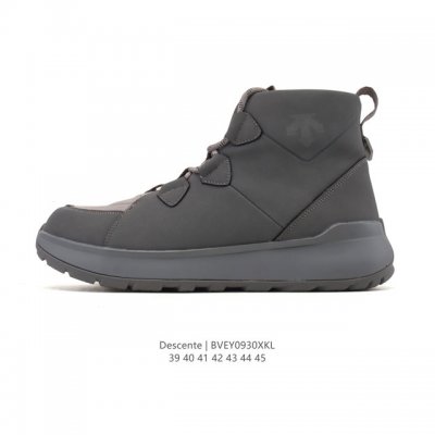 公司级Descente Polestar Mid迪桑特运动休闲男女款耐磨缓震保暖雪地靴运动中帮 Polestar Mid中帮雪地靴，采用超临界发泡缓震中底，软弹