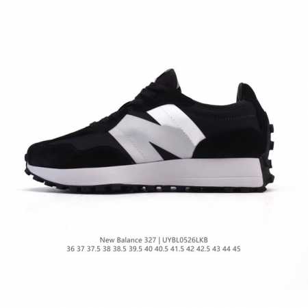 真标 Nb 新百伦 New Balance 327系列复古休闲运动慢跑鞋时尚男女运动鞋 以更纯粹的复古风格设计打造的全新造型 侧身还以解构设计 将 N 字标志以 - 点击图像关闭