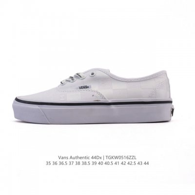 Vans万斯范斯官方 Authentic 44 Dx 经典复古休闲运动板鞋潮鞋 高端支线原始硫化工艺 艺术来源于生活成为了Vans美学的个性潮流标志 代表着光和