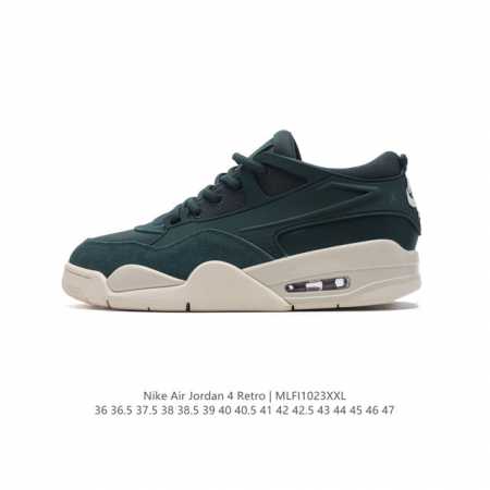 公司级 耐克 Nike Air Jordan 4 Retro OG 低帮 迈克尔 乔丹AJ4代乔4 复古休闲运动文化篮球鞋。秉承轻量化的速度型篮球鞋设计思想完成 - 点击图像关闭