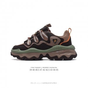 斐乐 男鞋 FILA FUSION 意大利百年经典运动品牌，网红单品 小红书推荐爆款 FILA斐乐火星鞋新款厚底增高运动鞋 复古百搭老爹鞋 斐乐潮牌文化篮球鞋