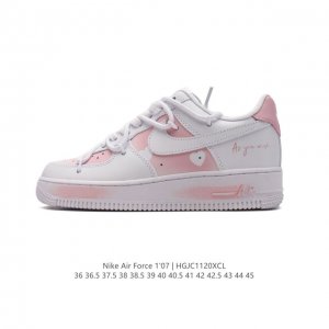 公司级 Af1耐克 Nike Air Force 1 ‘07 Low 空军一号 路易威登 联名 解构绑带 双鞋带 厚底增高百搭运动板鞋 原楦头原纸板 打造纯正空