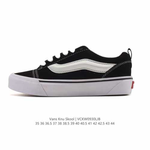 万斯 Vans Knu-Skool Vr3 Lx 面包鞋皮革帆布拼接鞋面。坎普尔 茱利安系列低帮复古硫化休闲运动板鞋“肥胖版大Logo”要说整个 年最为热门的鞋