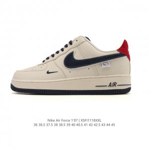 公司级 Af1耐克 Nike Air Force 1 ‘07 Low 空军一号 厚底增高百搭运动板鞋 原楦头原纸板 打造纯正空军版型，专注外贸渠道 全掌内置蜂窝