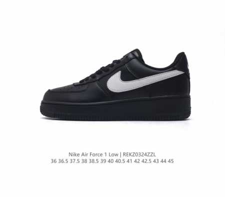 头层皮 耐克nike Air Force 1 Low 空军一号 Af1 低帮百搭休闲运动板鞋 柔软 弹性十足的缓震性能和出色的中底设计 横跨复古与现代的外型结合 - 点击图像关闭