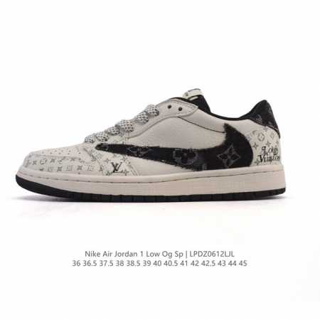 特价 真标 耐克 Nike Air Jordan 1 Low Og Sp Military Blue Aj1乔1倒勾 2025年新款 蛇年新款 路易威登联名 低 - 点击图像关闭