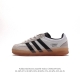 阿迪达斯 T 头鞋 系列Bad Bunny x adidas Gazelle Indoor德训鞋 潮运动板鞋。BadBunny与adidas再度联名，推出全新G