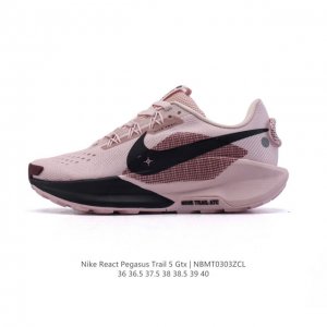 170 耐克(Nike)Pegasustrail5 女款越野跑步鞋夏新款耐克飞马该鞋款搭载出众回弹的 Reactx 泡绵中底，多种地面，皆可轻松驾驭。采用别致设