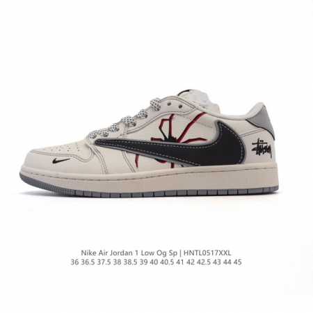 公司级 真标 耐克 Nike Air Jordan 1 Low Og Sp Military Blue Aj1乔1倒勾 2025年新款 蛇年新款 低帮篮球鞋 A - 点击图像关闭