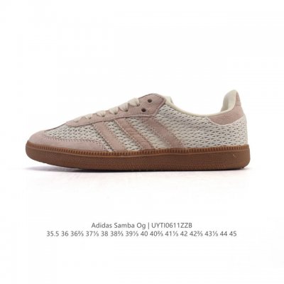 阿迪达斯 德训鞋 Adidas Originals Samba Og Shoes 经典运动鞋小白鞋 T头鞋 女鞋 彰显休闲摩登风情的时尚经典鞋。它诞生于50年代