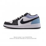 真标 耐克 乔丹Air Jordan 1 Low Aj1 乔1 乔丹1代Aj1 低帮复古文化休闲运动篮球鞋。从1985 年面世的元年款汲取设计灵感，采用简洁大方