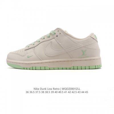 特价 耐克 Nike Dunk Low Retro 运动鞋复古板鞋2025年新款 男女鞋，作为 80 年代经典篮球鞋款，起初专为硬木球场打造，后来成为席卷街头的
