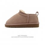 Ugg雪地靴 低帮短靴 时尚舒适男女亲子鞋厚底增高长筒靴 俏皮可爱的百变造型， 美国轻奢品牌Ugg 平底系列冬季 雪地休闲保暖毛毛雪地靴。官方同步包装 检验标