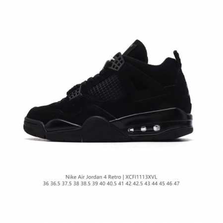 公司级 耐克 Nike Air Jordan 4 Retro Og迈克尔 乔丹aj4代乔4 中帮复古休闲运动文化篮球鞋。秉承轻量化的速度型篮球鞋设计思想完成设计 - 点击图像关闭