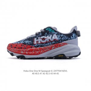 公司级 Hoka One One Speedgoat 6 飞速羚羊6 飞速羚羊系列的第六代越野跑鞋男士运动鞋，鞋款采用动态鞋面与内部支撑系统，并搭载Hoka久经