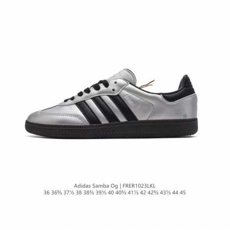 阿迪达斯 德训鞋 ADIDAS ORIGINALS SAMBA OG SHOES 经典运动鞋小白鞋 T头鞋 男女板鞋 彰显休闲摩登风情的时尚经典鞋。它诞生于50 - 点击图像关闭