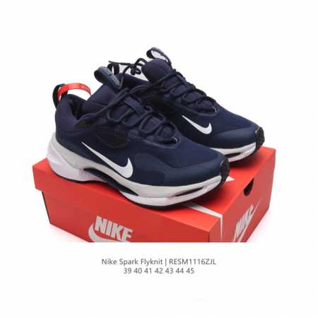 公司级 新款 Nike 耐克正品spark Flyknit轻便透气休闲鞋厚底增高老爹跑步鞋dj6945- 鞋面采用全编织的 Flyknit 结构，外观看上去就很 - 点击图像关闭