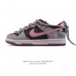 公司级 耐克 Nike Dunk Low Retro 运动鞋复古板鞋2025年新款 解构绑带 双鞋带，作为 80 年代经典篮球鞋款，起初专为硬木球场打造，后来成