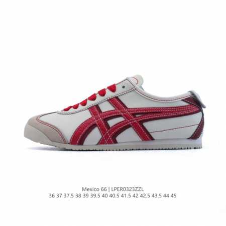 140 asics/亚瑟士 男女鞋真标半码制 配足弓鞋垫 日产经典老牌-鬼塚虎/Onitsuka Tiger Mexico 66经典墨西哥系列复古经典百搭板鞋休 - 点击图像关闭