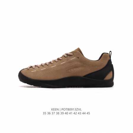 美国人气户外品牌-科恩keen Jasper Rocks Sp贾斯珀都市系列复古低帮系带户外风露营徒步登山运动训练鞋 。原楦型开发纸版，采用固色翻毛皮鞋面材质， - 点击图像关闭